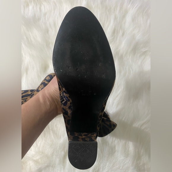Steve Madden Leopard stretch boots women’s size 9 - Picture 6 of 12
